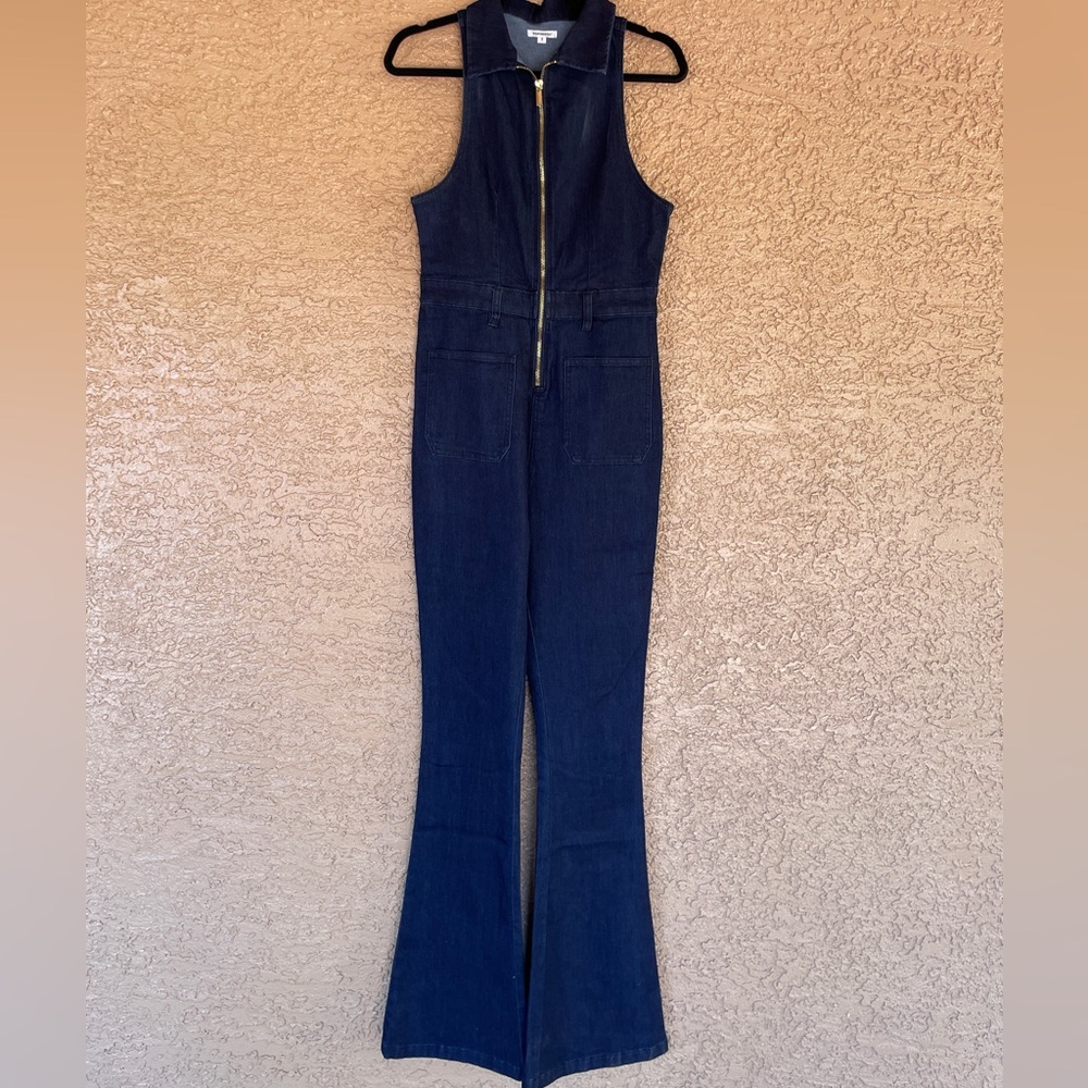 WeWoreWhat Denim Jumpsuit